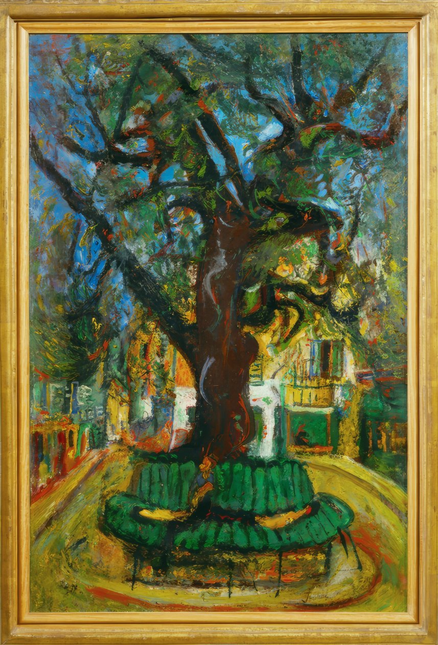 Drzewo w Vence autorstwa Chaim Soutine