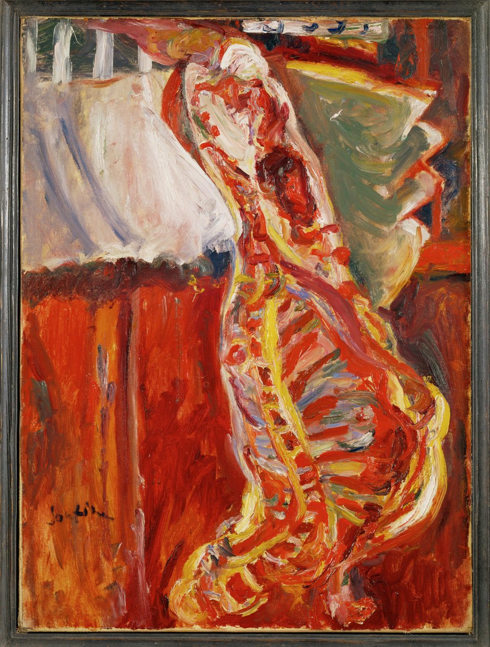 Pół strony wołowiny, ok. 1922-23 (obraz na płótnie) autorstwa Chaim Soutine