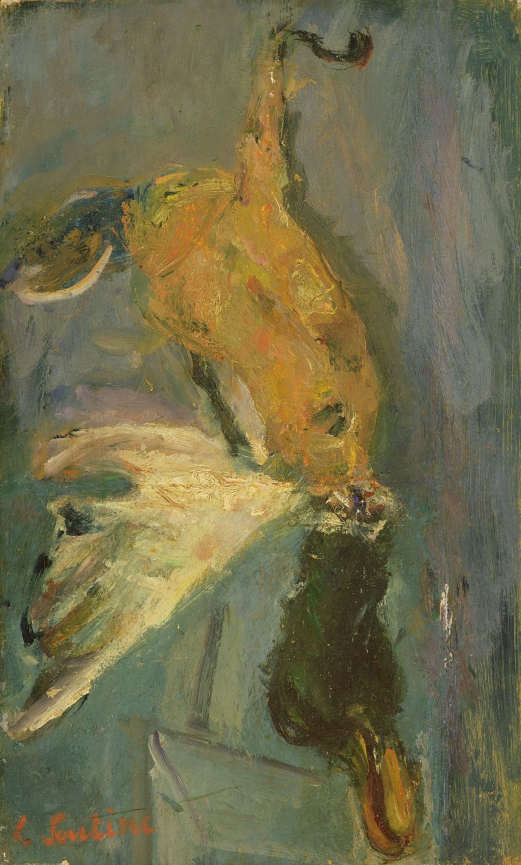 Wisząca kaczka autorstwa Chaim Soutine