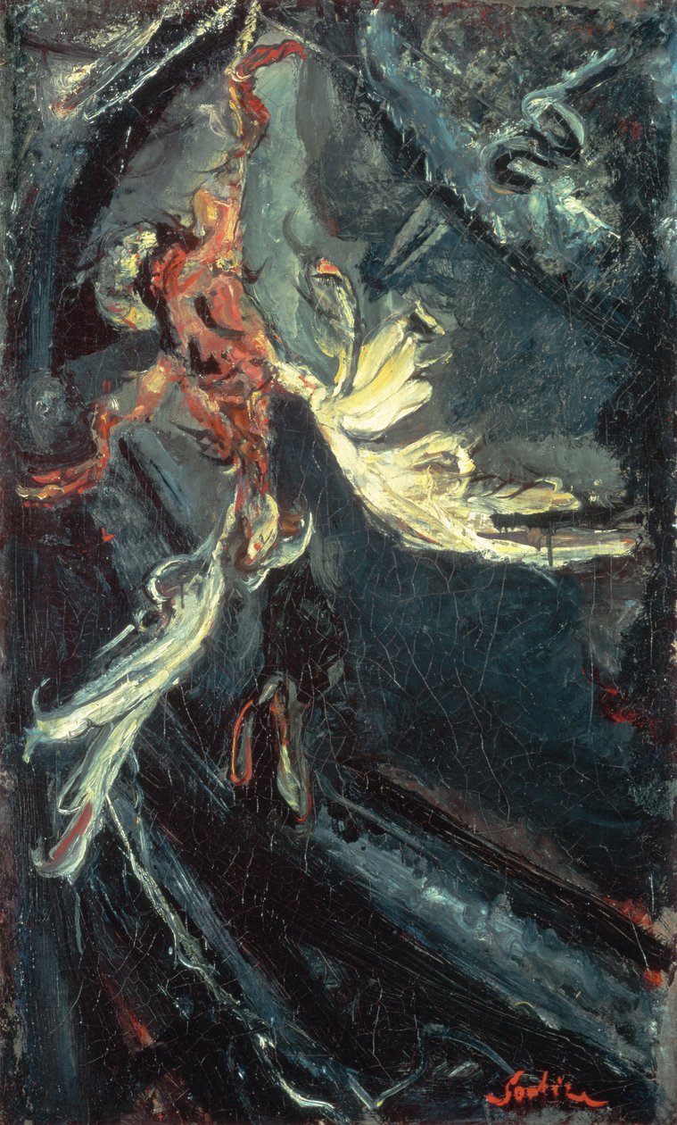 Wisząca kaczka, ok. 1925 autorstwa Chaim Soutine