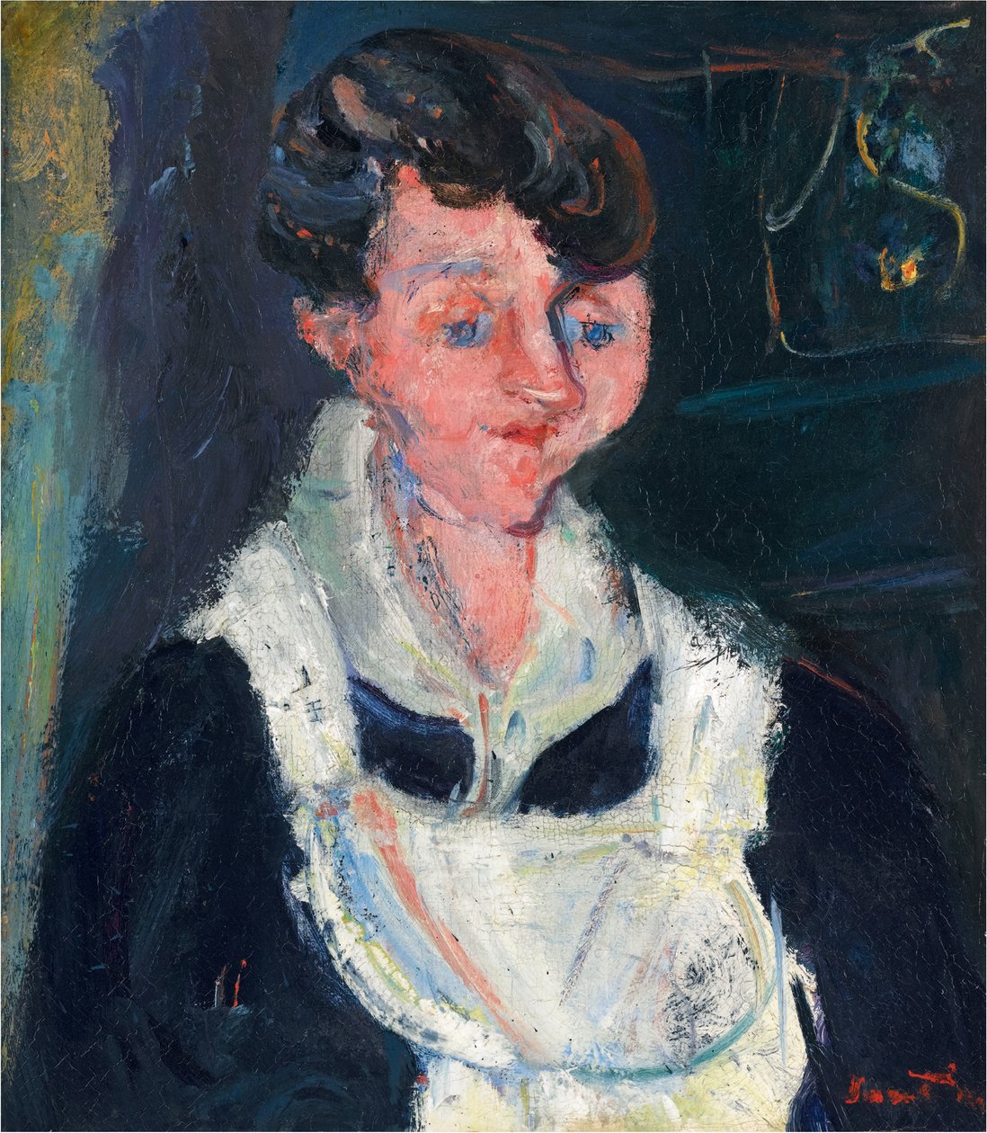 La Soubrette (Czekająca pokojówka), ok. 1933 (olej na płótnie) autorstwa Chaim Soutine