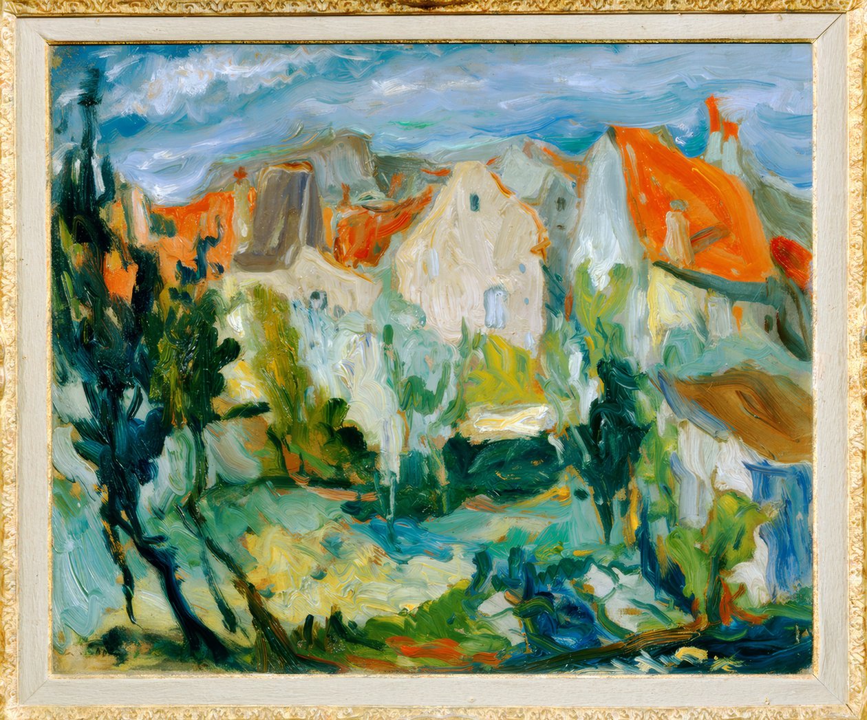 Krajobraz w Cagnes autorstwa Chaim Soutine