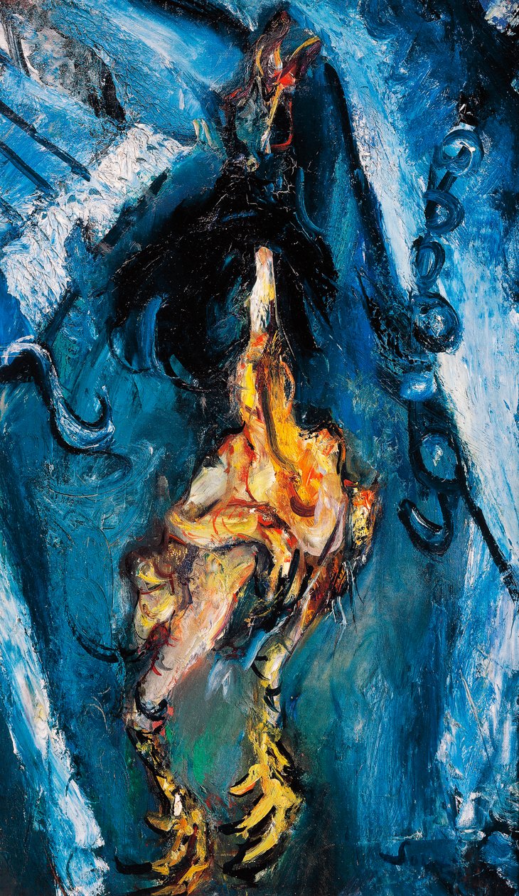 Skubany kurczak, ok. 1925, Chaim Soutine (1894-1943), olej na płótnie. Francja, XX wiek. autorstwa Chaim Soutine
