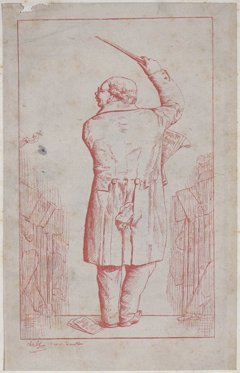 Francois-Antoine Habeneck (1781-1849) autorstwa Chalot