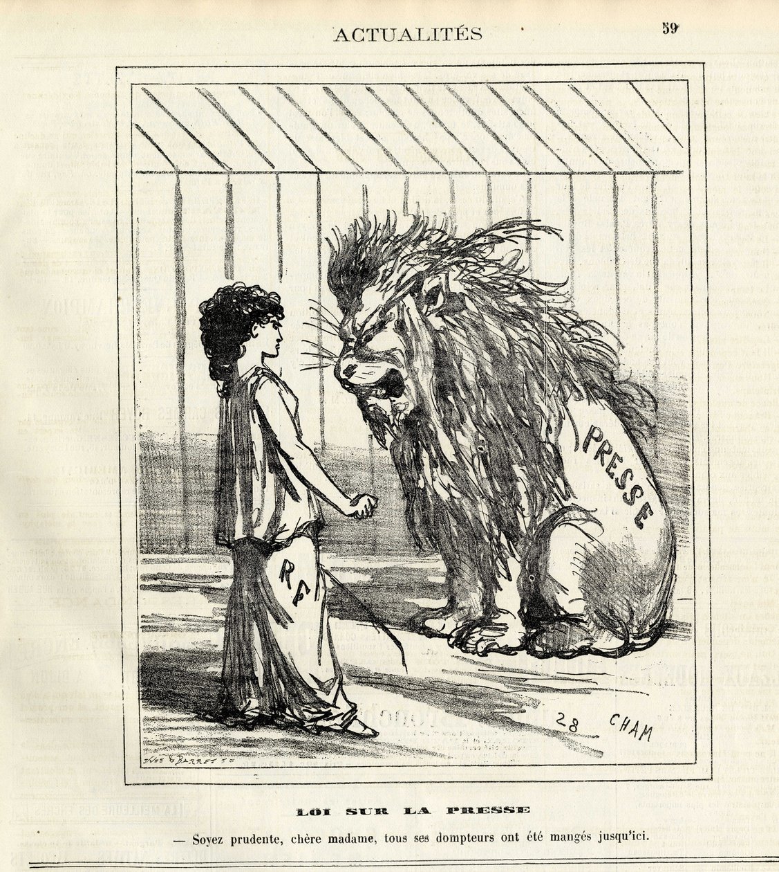 Charivari autorstwa Amédée de Noé