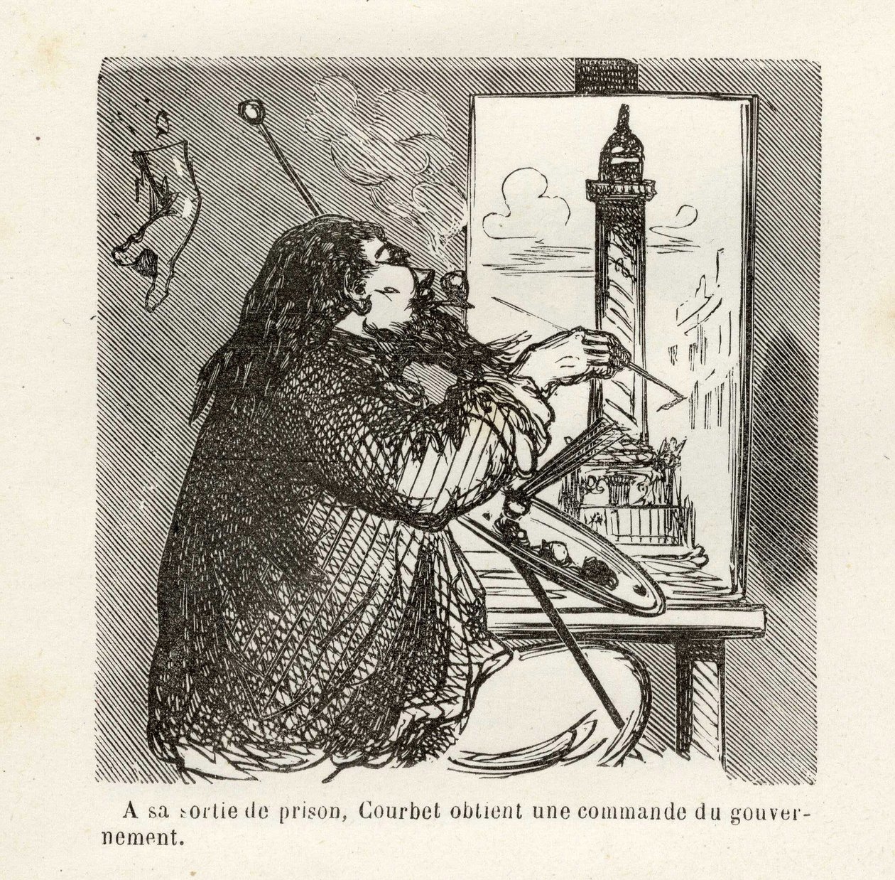 Kronika Paryska (Cham) autorstwa Amédée de Noé