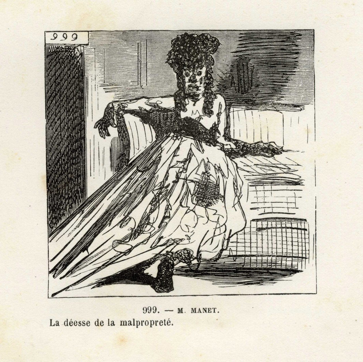 Kronika Paryska (Cham) autorstwa Amédée de Noé