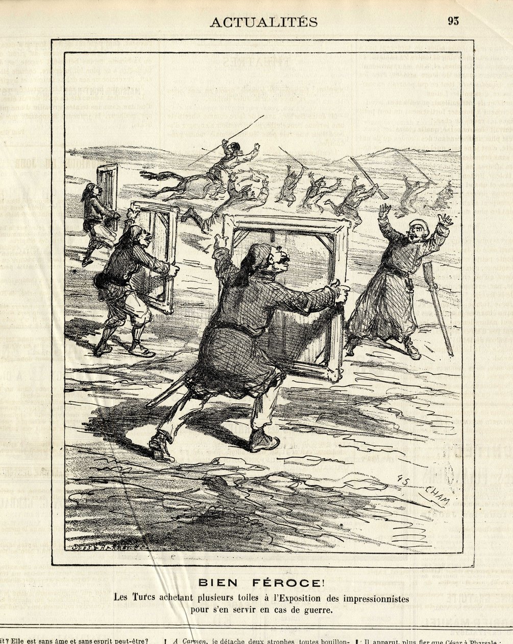 charivari autorstwa Amédée de Noé