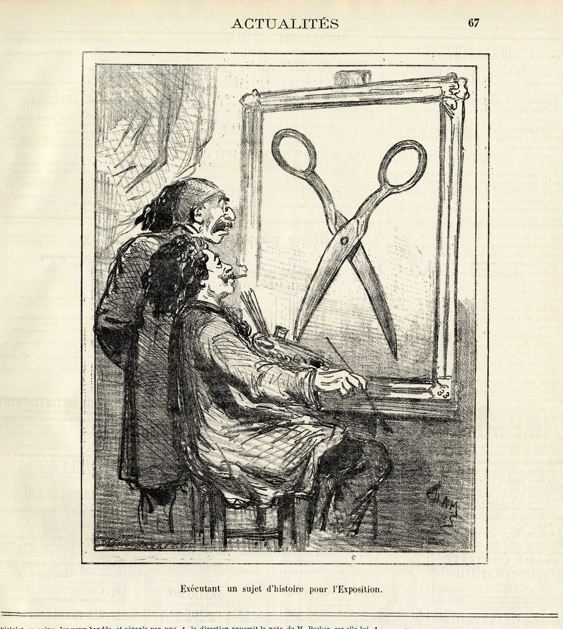 Charivari autorstwa Amédée de Noé