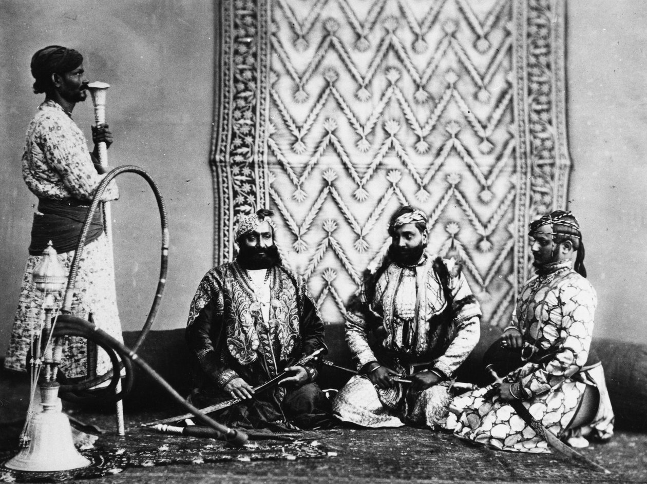 Radźputowie, ok. 1860 r. autorstwa Charles Robertson