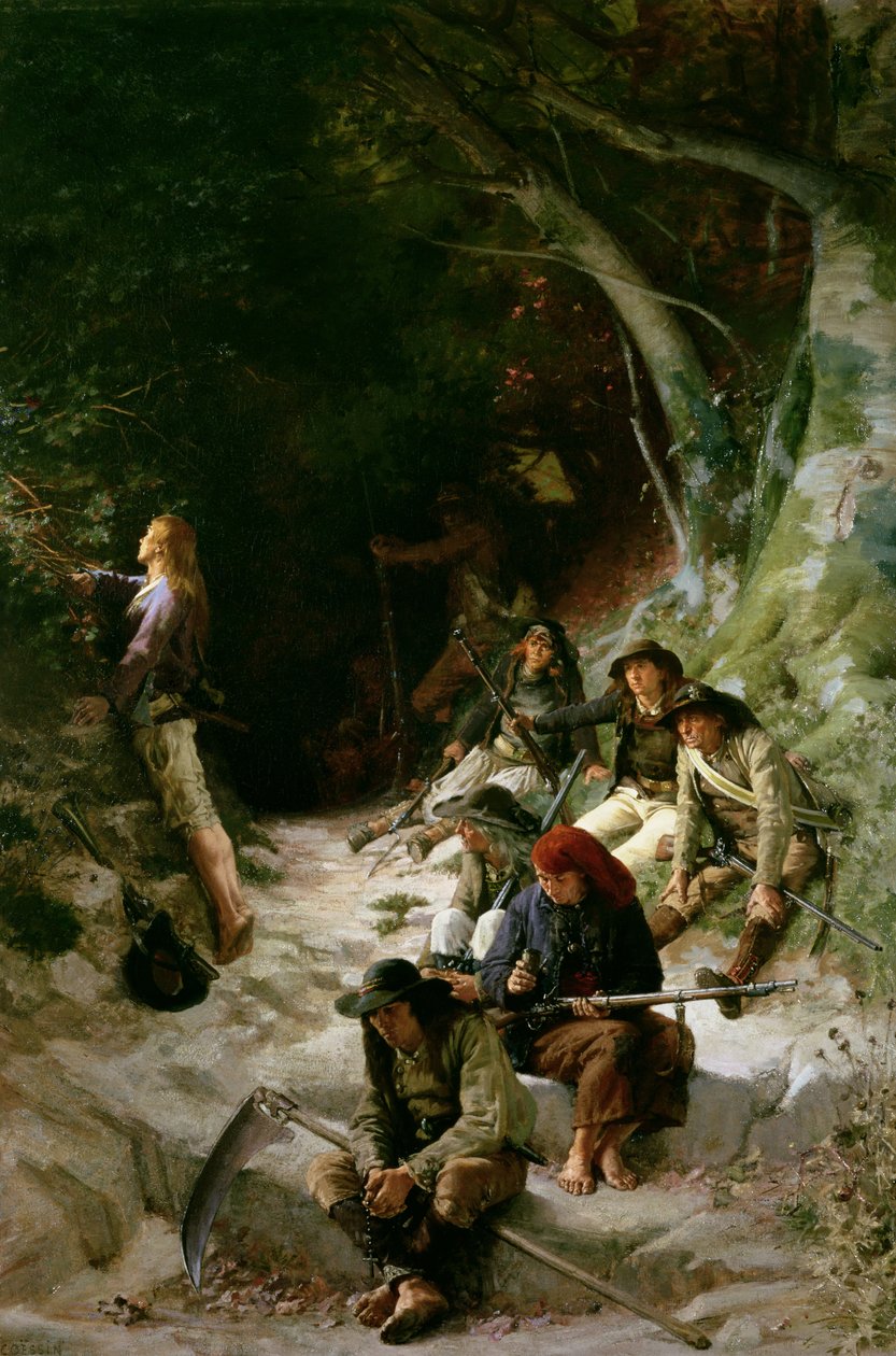 Zasadzka autorstwa Charles de la Fosse