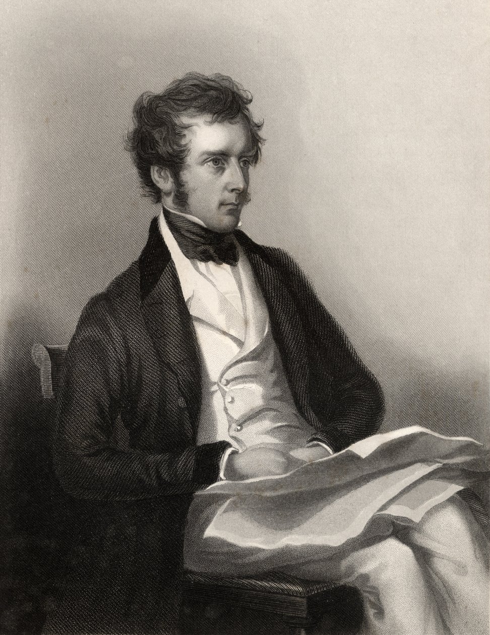 Charles Pelham Villiers, ryt. J. Cochran, z „Narodowej Galerii Portretów, tom III”, wydana ok. 1820 r. autorstwa Charles Allen Duval