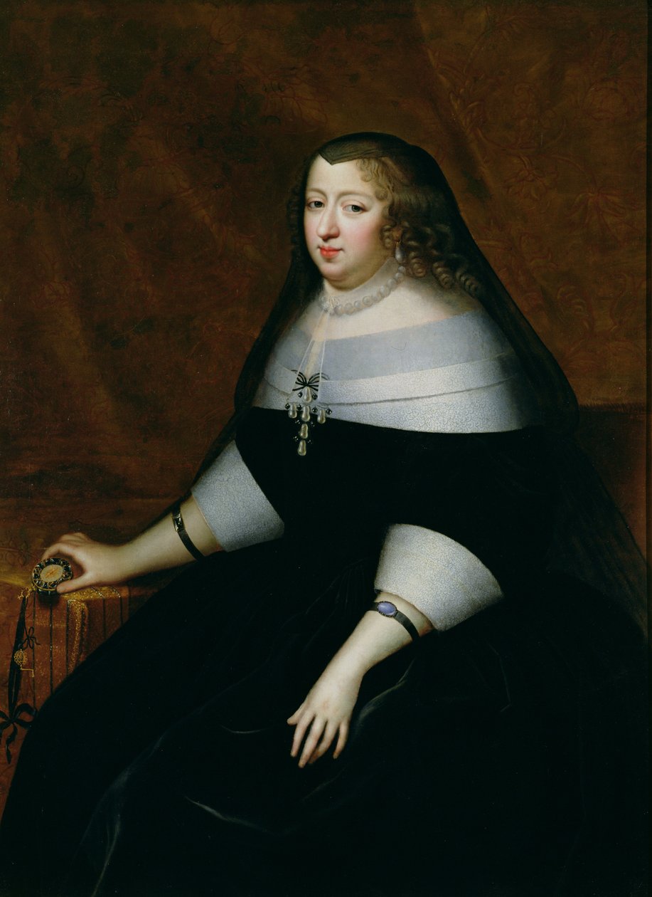Portret Anny Austriackiej (1601-66) autorstwa Charles Beaubrun