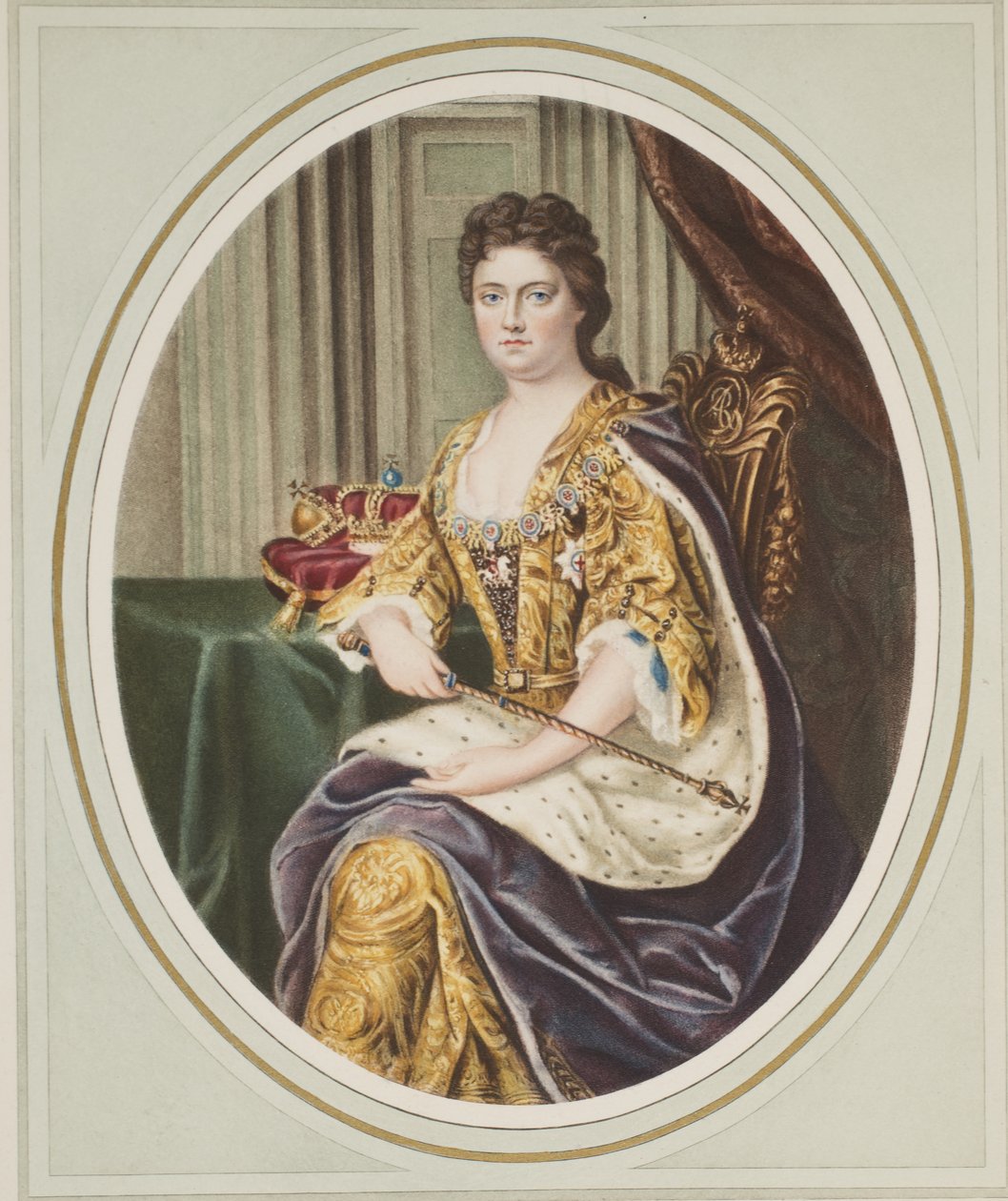 Queen Anne, pub. 1902 autorstwa Charles Boit