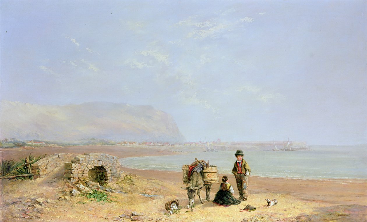 Na plaży autorstwa Charles Branwhite
