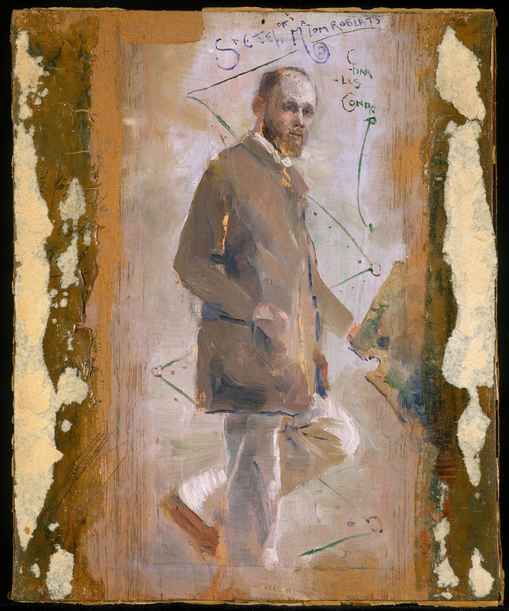 Impresjonista (Tom Roberts) autorstwa Charles Edward Conder