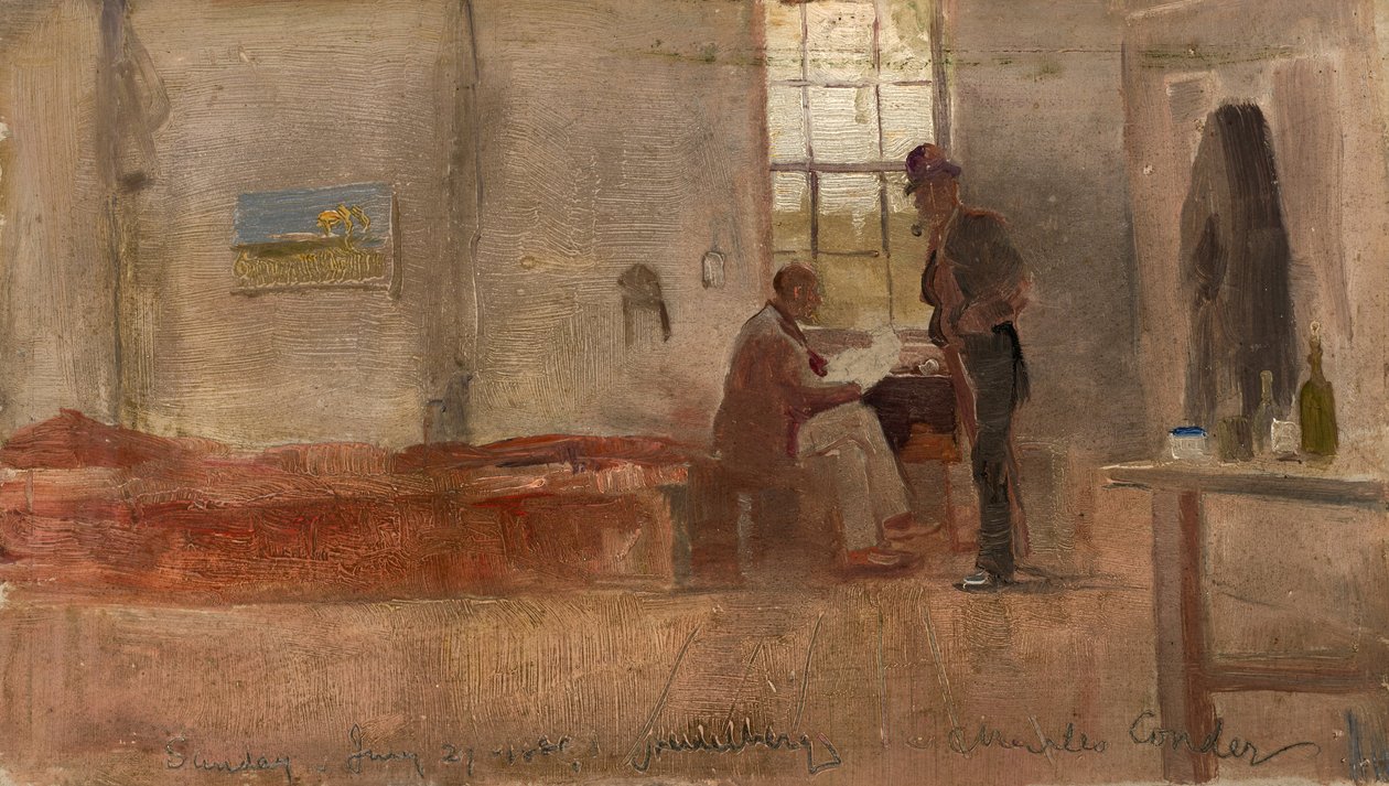 Obóz impresjonistów autorstwa Charles Edward Conder