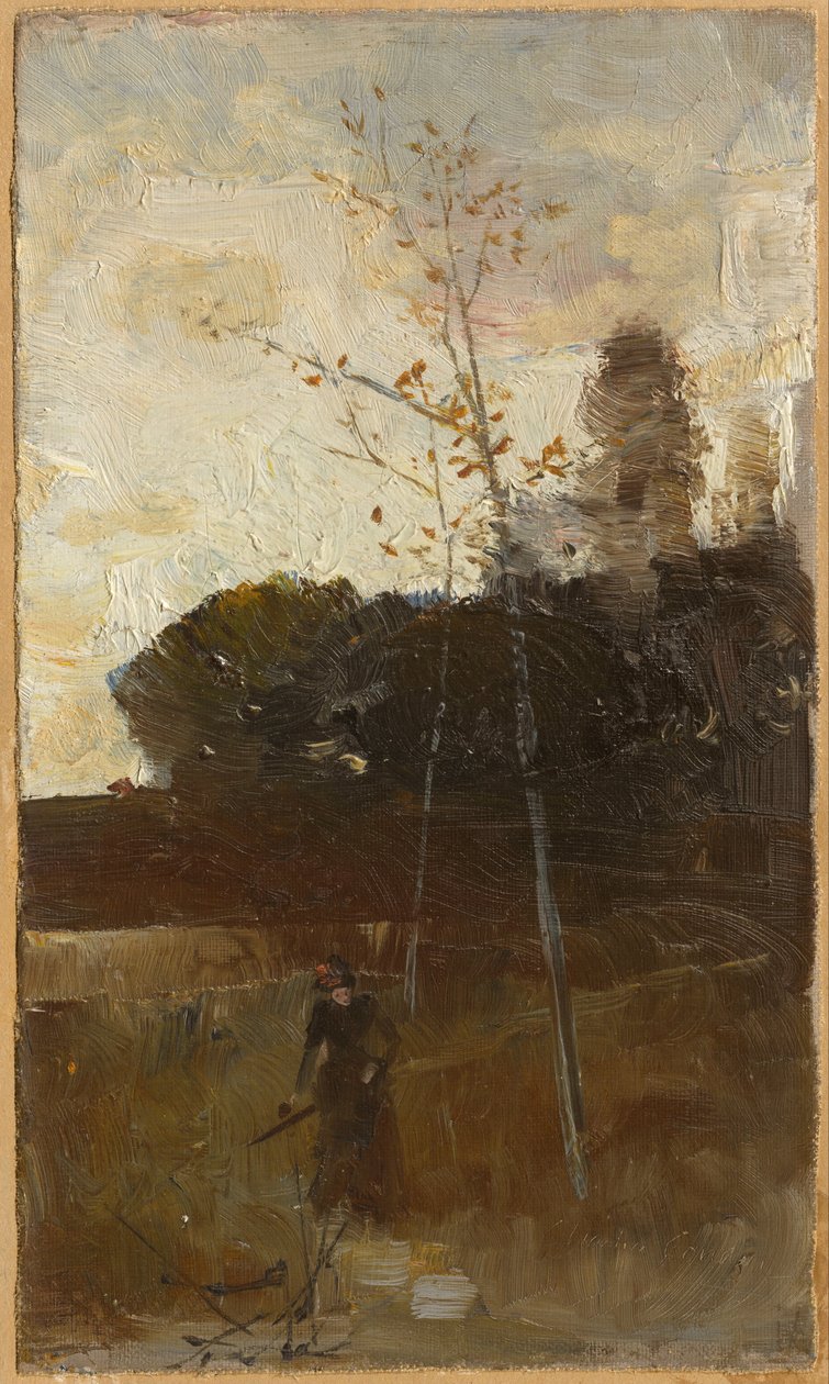 Ścieżka z lasu autorstwa Charles Edward Conder