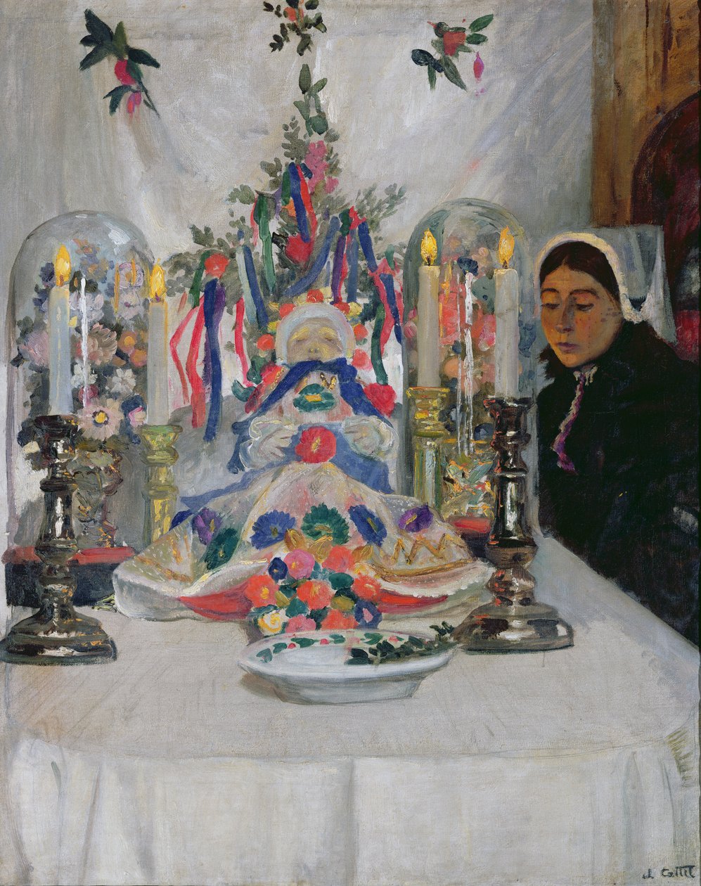Martwe dziecko autorstwa Charles Cottet