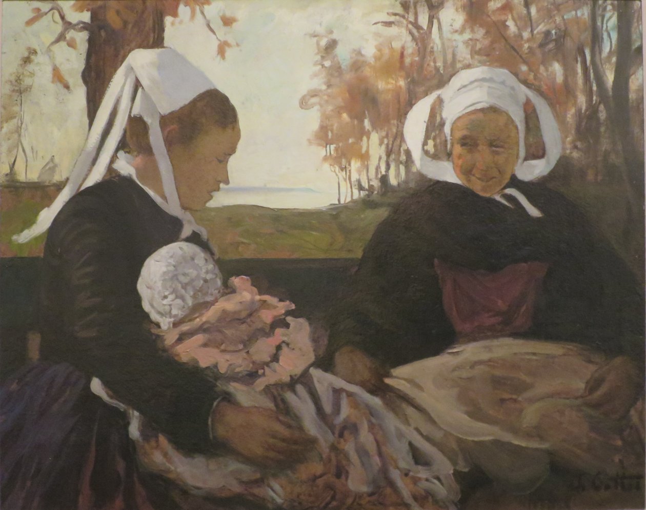 Trzy pokolenia autorstwa Charles Cottet