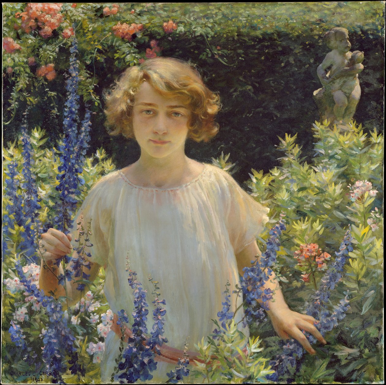 Betty Newell autorstwa Charles Courtney Curran