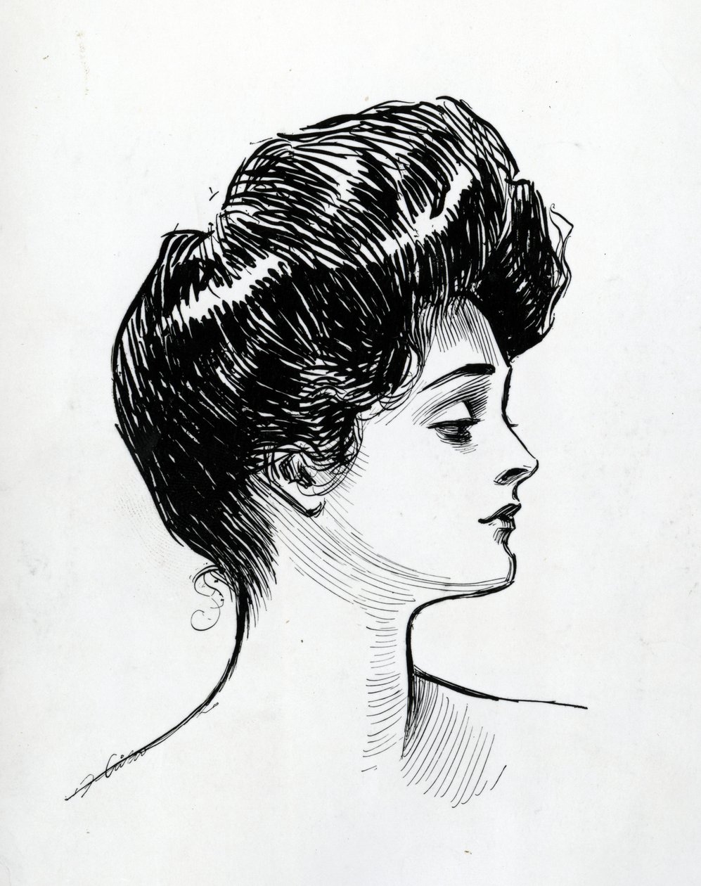 Dziewczyna Gibsona, 1902 autorstwa Charles Dana Gibson