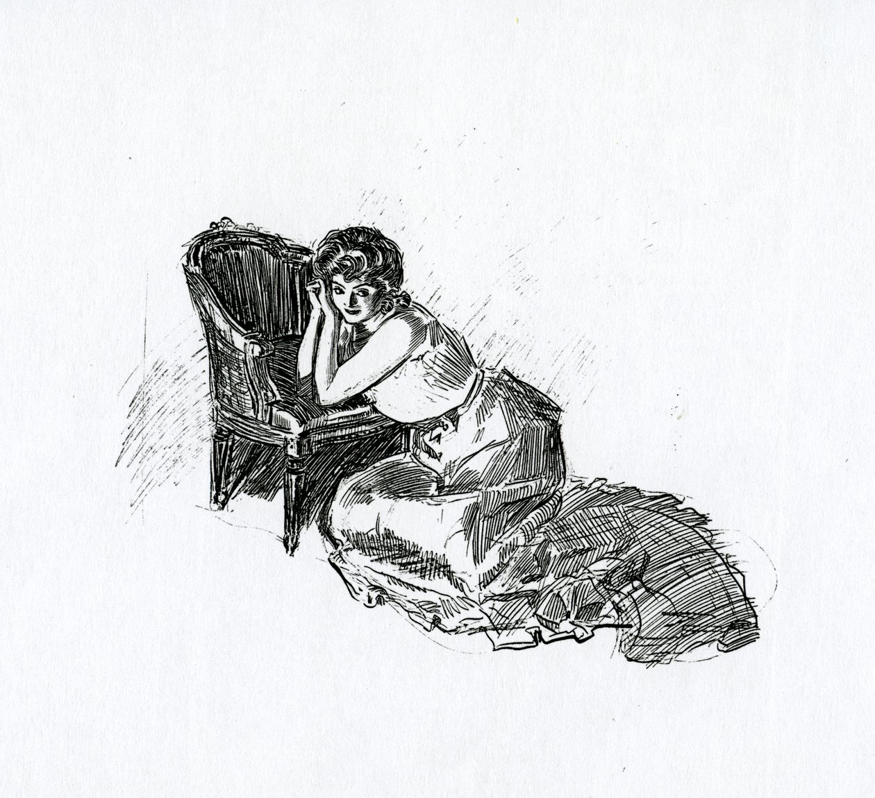 Dziewczyna Gibsona, ok. 1902 r. autorstwa Charles Dana Gibson
