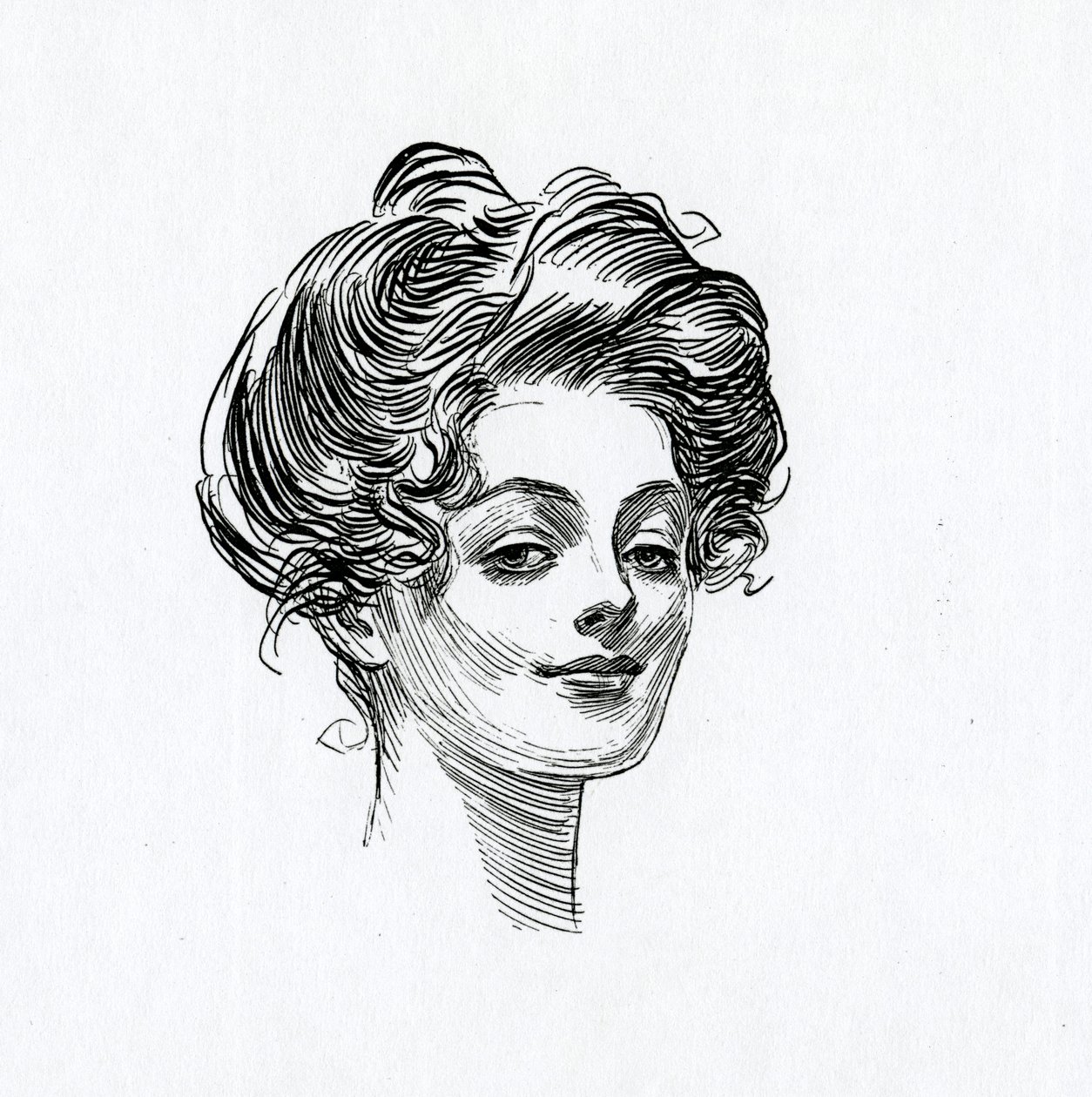 Dziewczyna Gibsona, ok. 1902 r. autorstwa Charles Dana Gibson