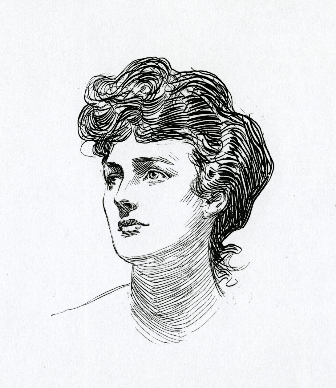 Dziewczyna Gibsona, ok. 1902 r. autorstwa Charles Dana Gibson