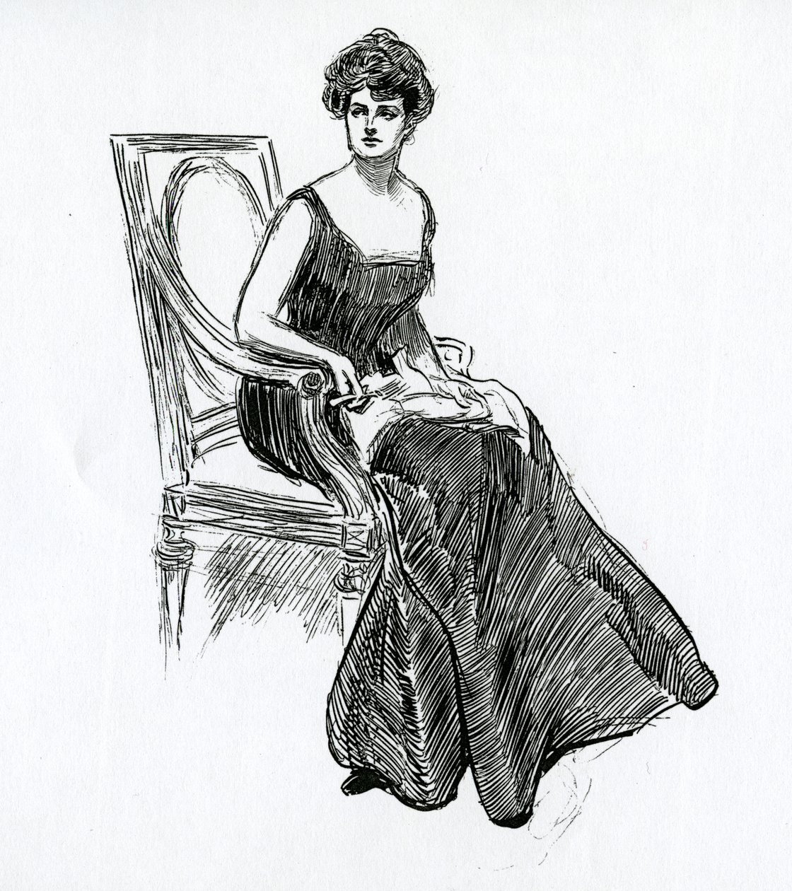 Dziewczyna Gibsona, ok. 1902 r. autorstwa Charles Dana Gibson