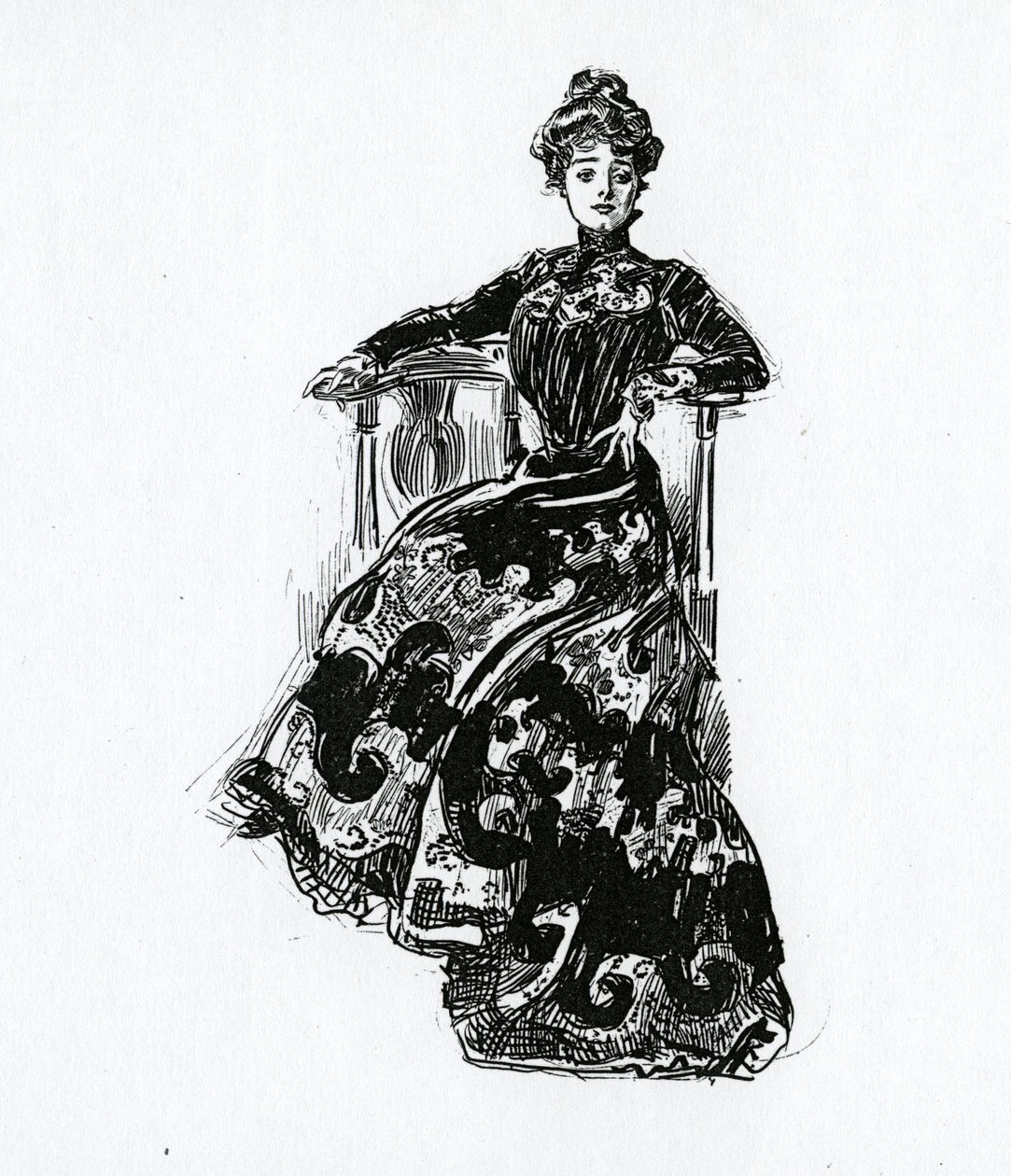Dziewczyna Gibsona, ok. 1902 r. autorstwa Charles Dana Gibson