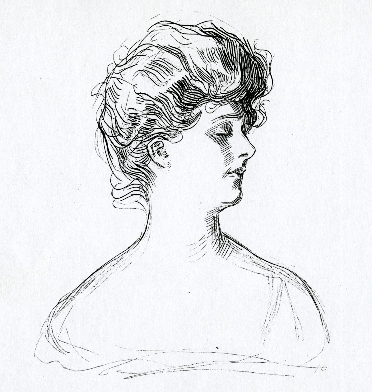Dziewczyna Gibsona, ok. 1902 r. autorstwa Charles Dana Gibson
