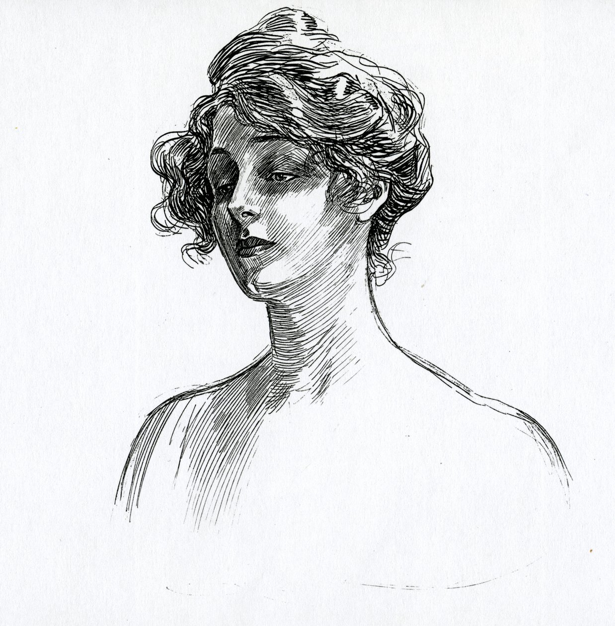 Dziewczyna Gibsona, ok.1902 autorstwa Charles Dana Gibson
