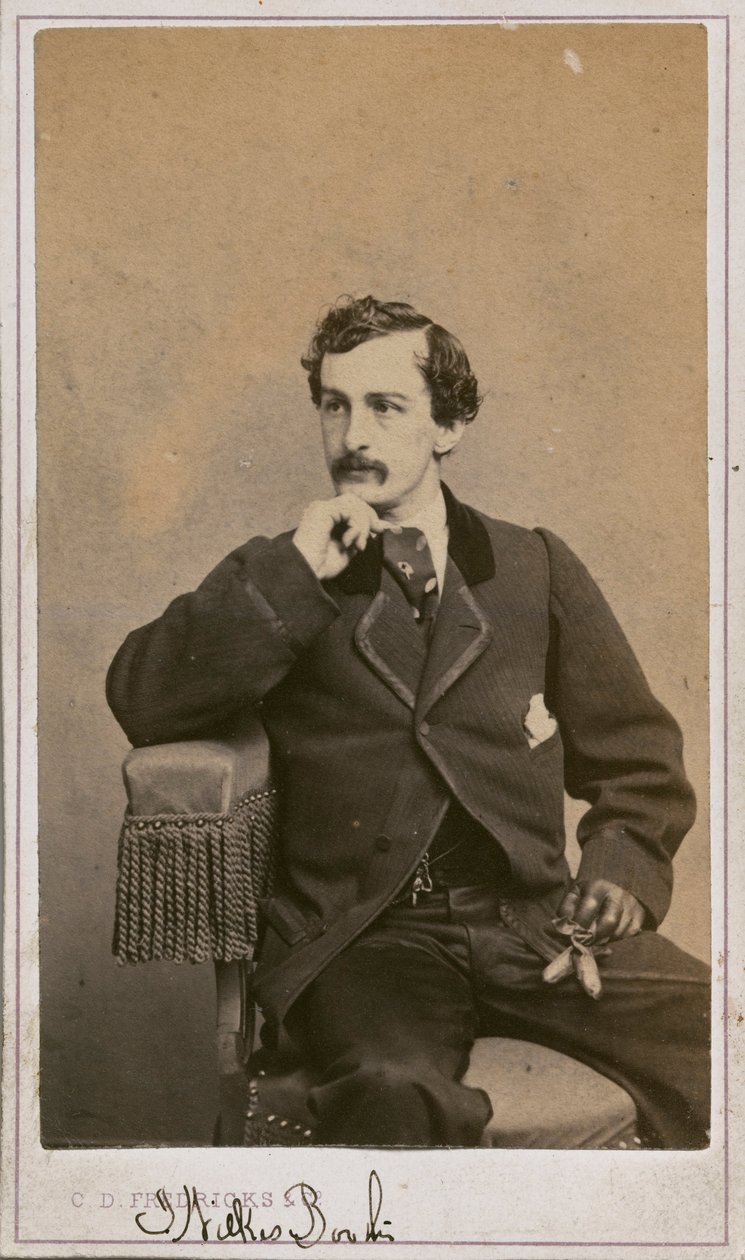 John Wilkes Booth autorstwa Charles DeForest Fredricks
