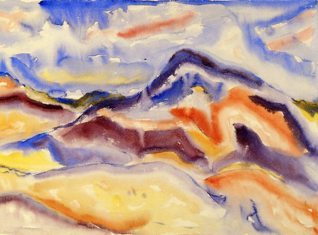 Pejzaż abstrakcyjny, 1915 autorstwa Charles Demuth