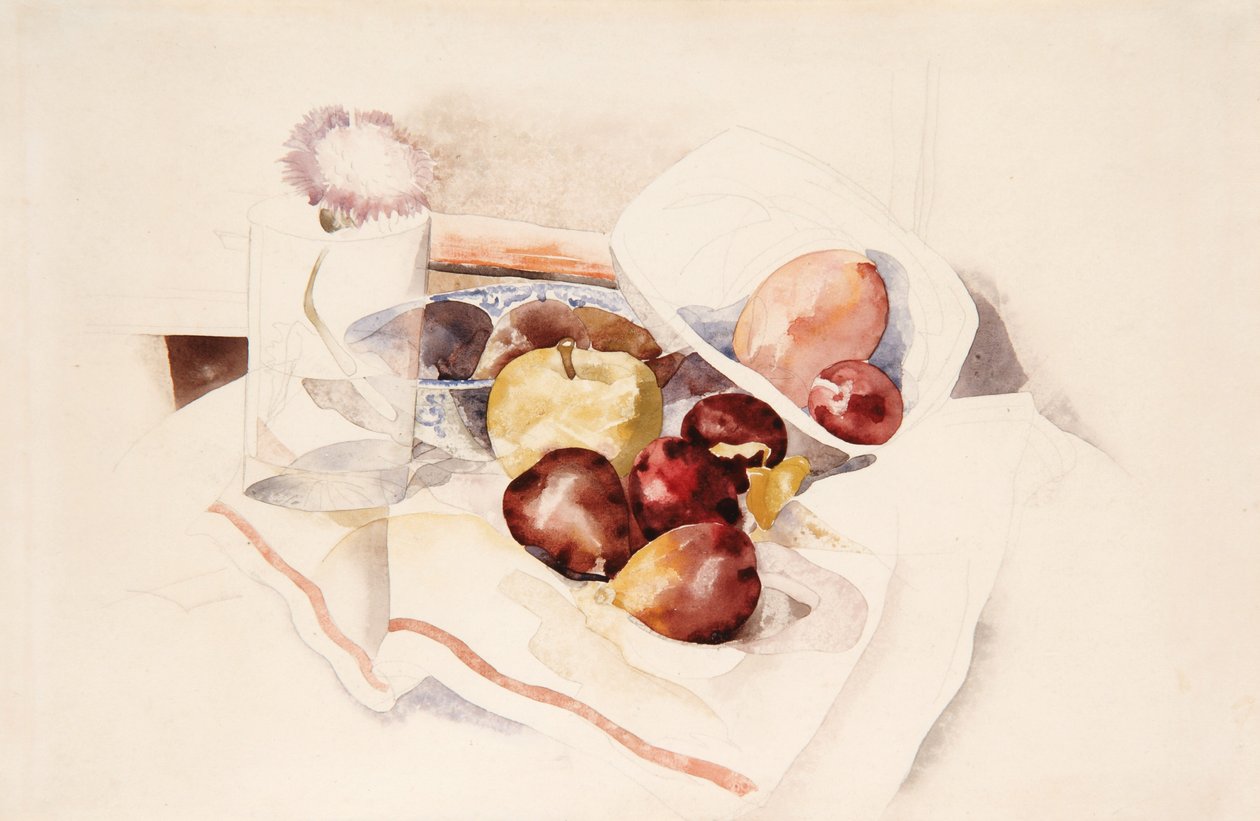 Owoce i oset, 1925 autorstwa Charles Demuth