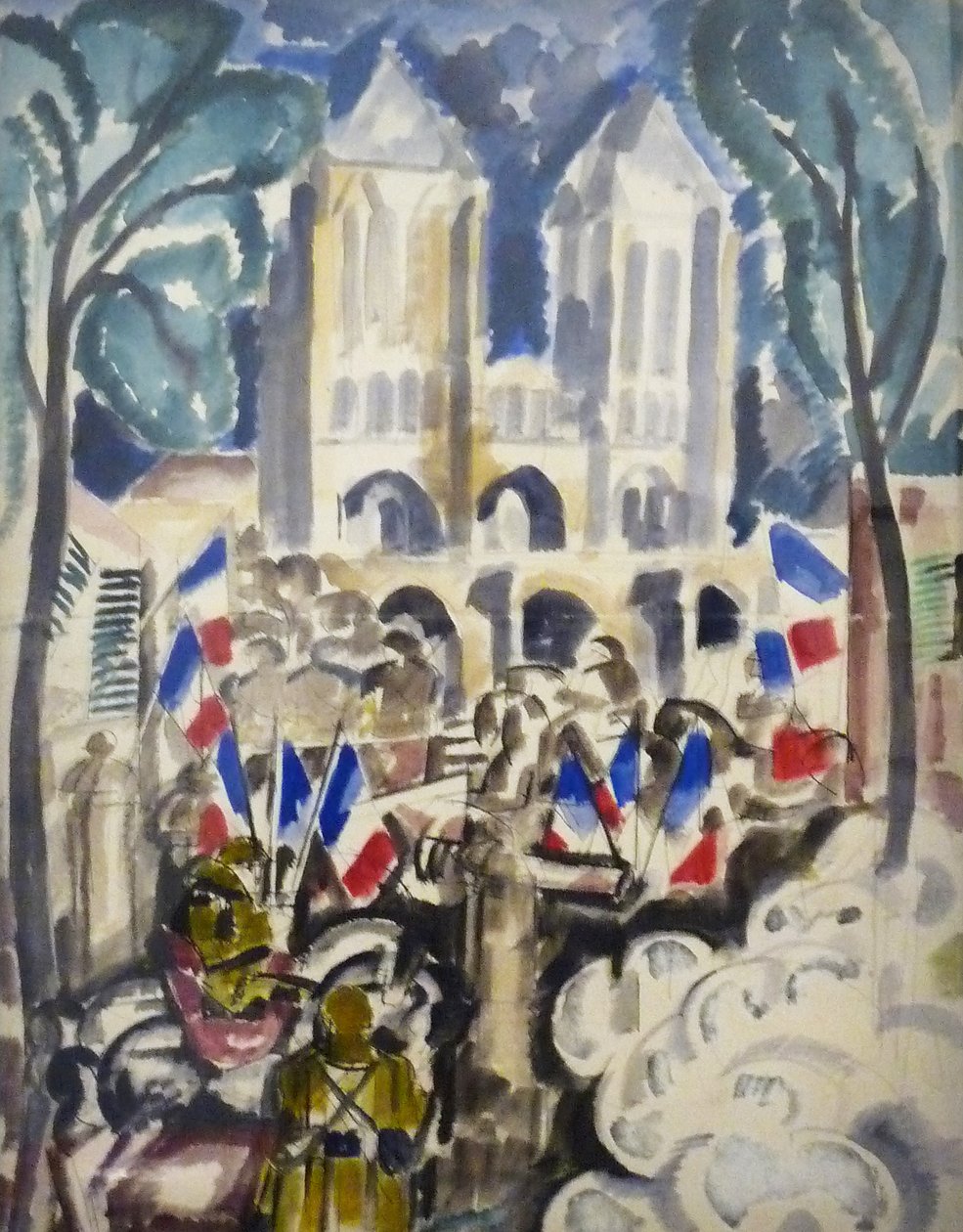 Noyon, 1917 autorstwa Charles Georges Dufresne