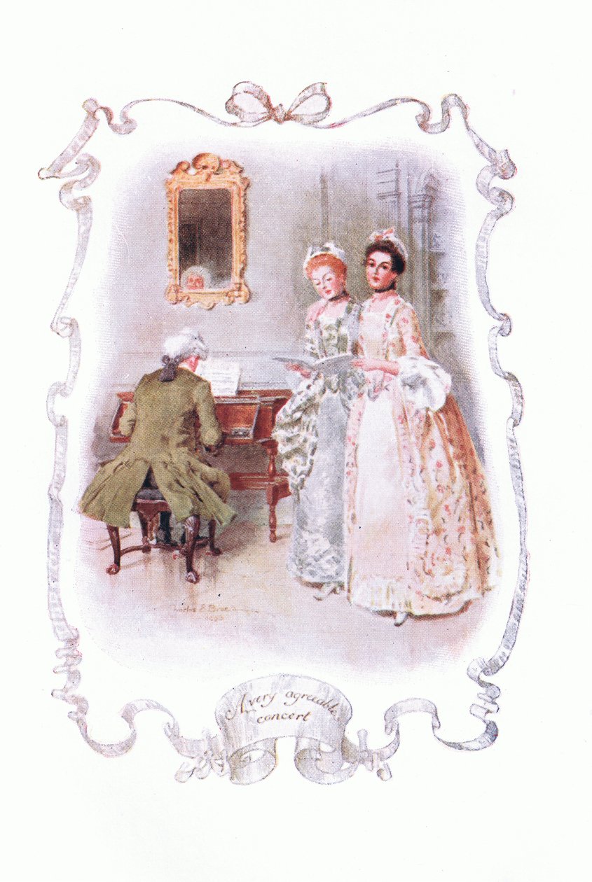 Bardzo przyjemny koncert z The Vicar of Wakefield wydanego przez JM Dent & Son Ltd, lata 20. autorstwa Charles Edmund Brock