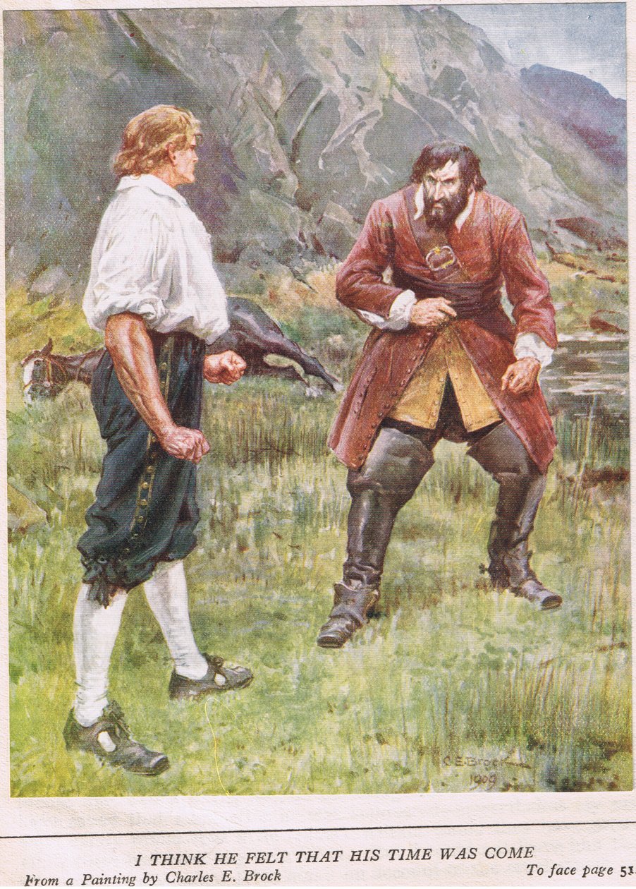 Myślę, że wiedział, że nadszedł jego czas autorstwa Charles Edmund Brock