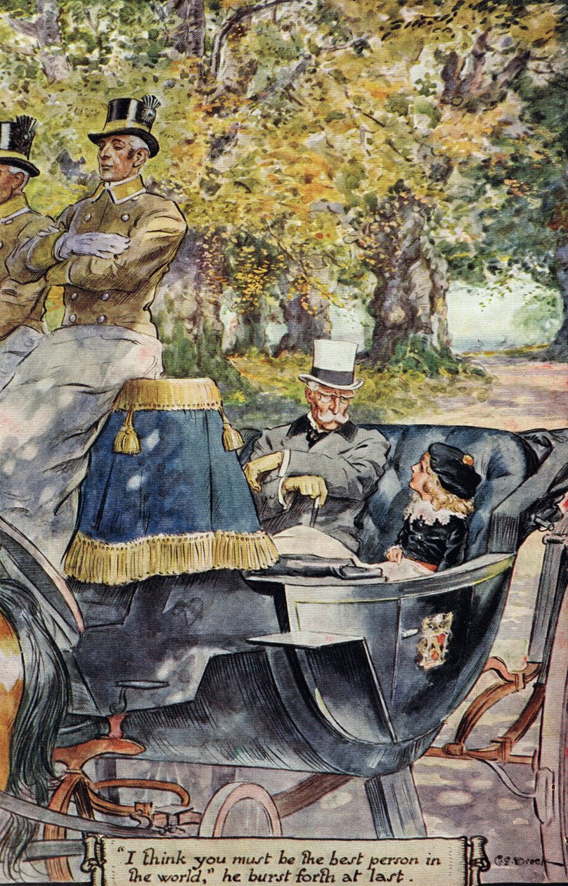„Myślę, że musisz być najlepszą osobą na świecie”, 1936 autorstwa Charles Edmund Brock