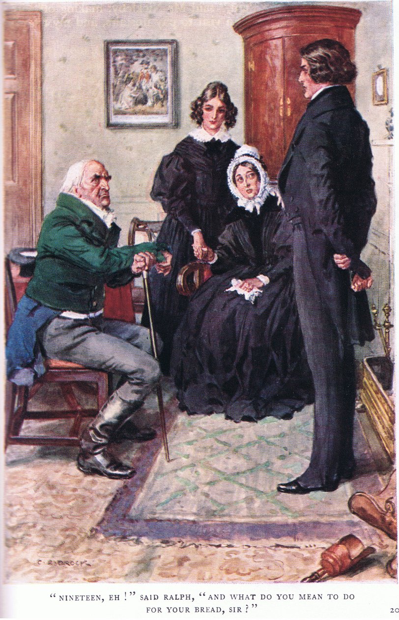 Dziewiętnaście, ech! powiedział Ralph, A co zamierzasz zrobić dla swojego chleba, proszę pana! autorstwa Charles Edmund Brock