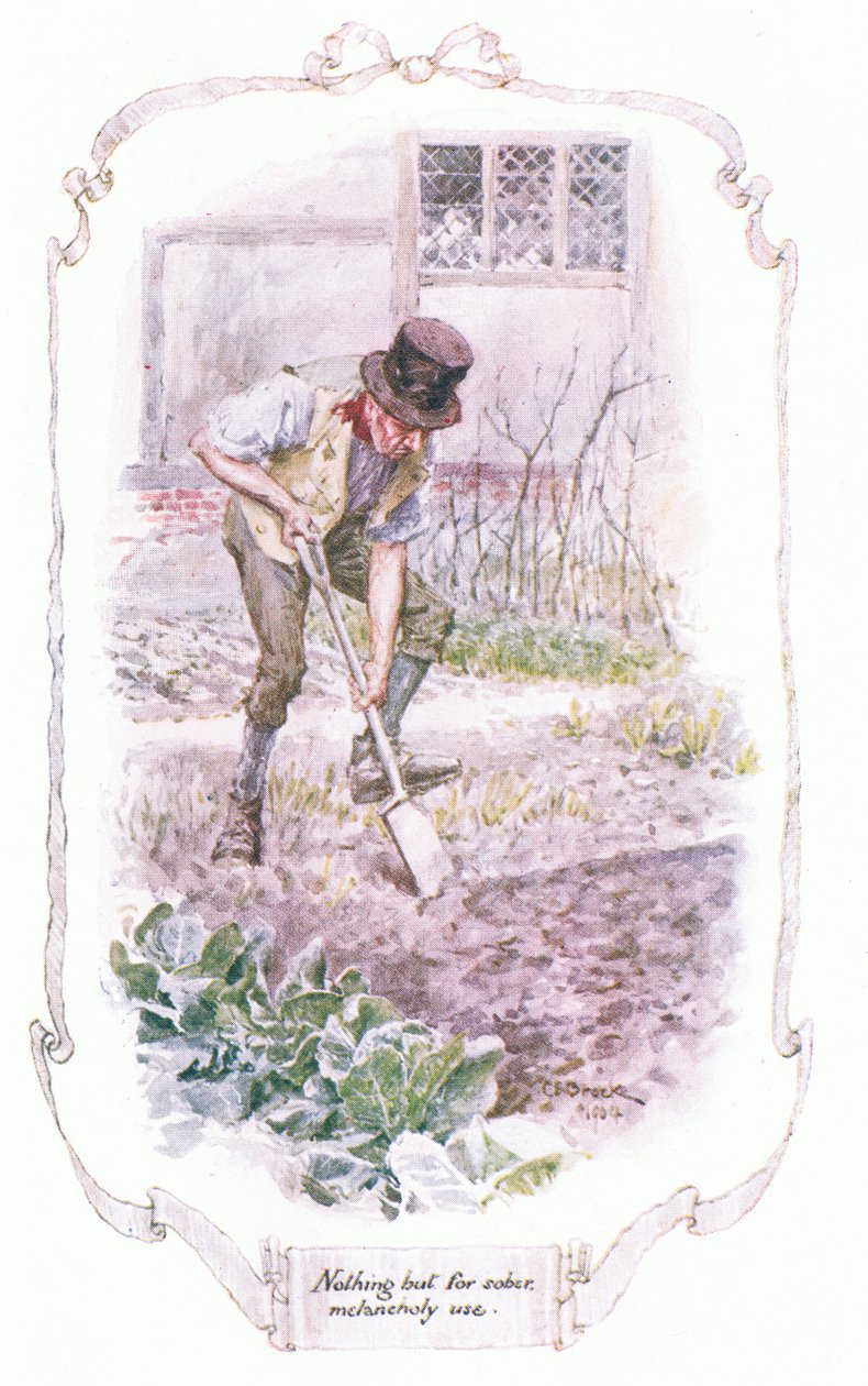 Nic poza trzeźwym melancholijnym użytkiem autorstwa Charles Edmund Brock