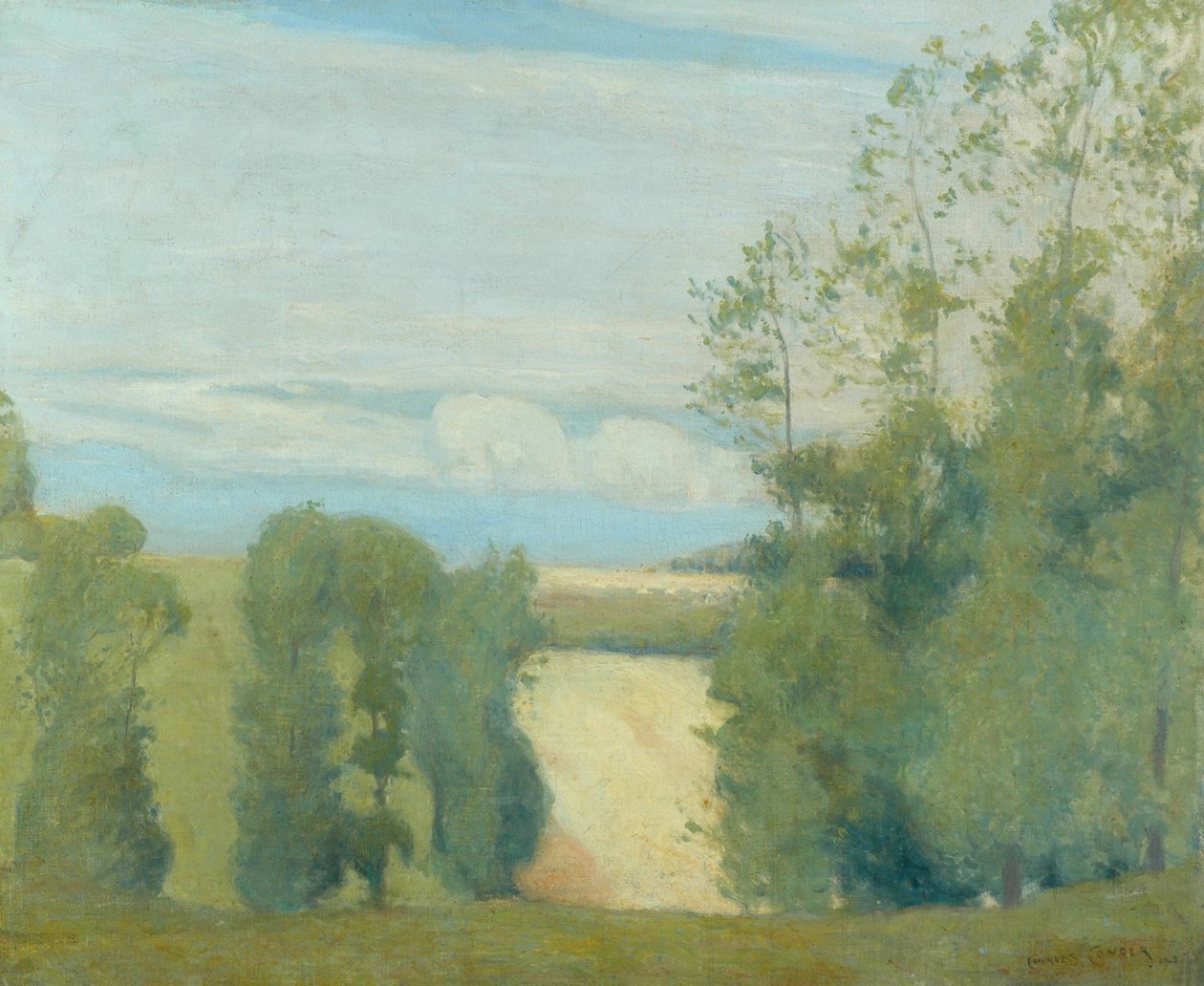 Krajobraz, 1894 autorstwa Charles Edward Conder