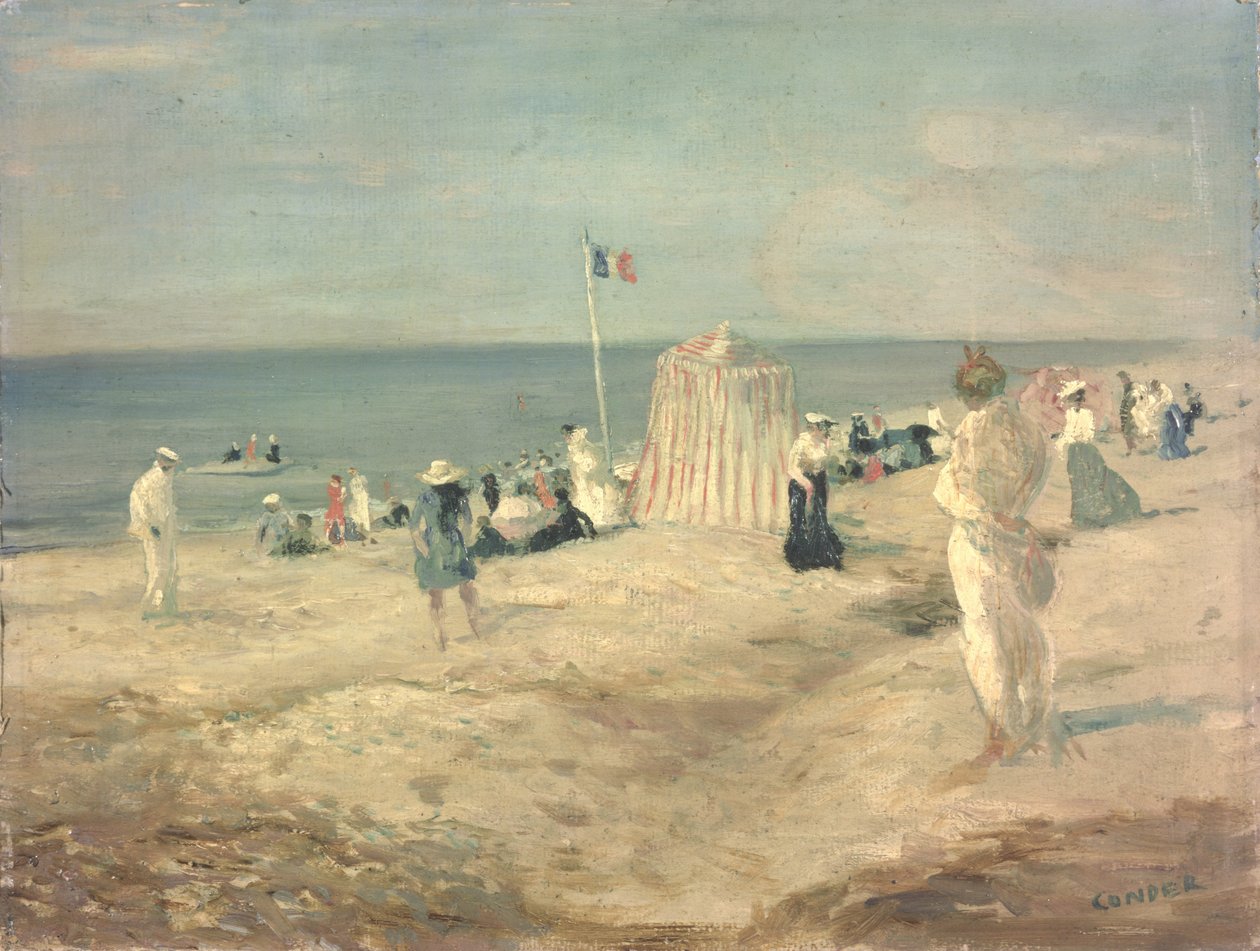 Plaża w Ambleteuse, 1901 autorstwa Charles Edward Conder