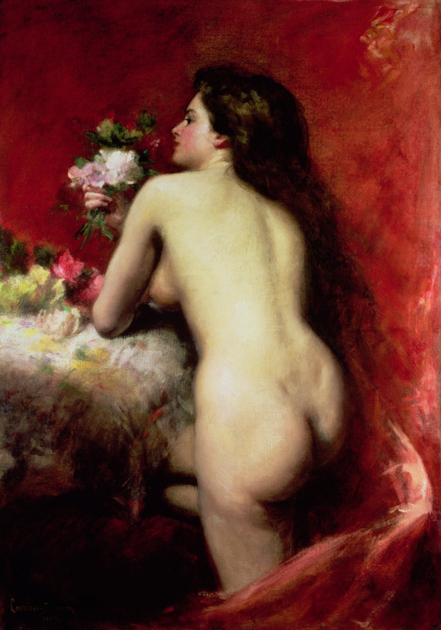 Model, 1905 autorstwa Charles Emile Auguste Carolus Duran