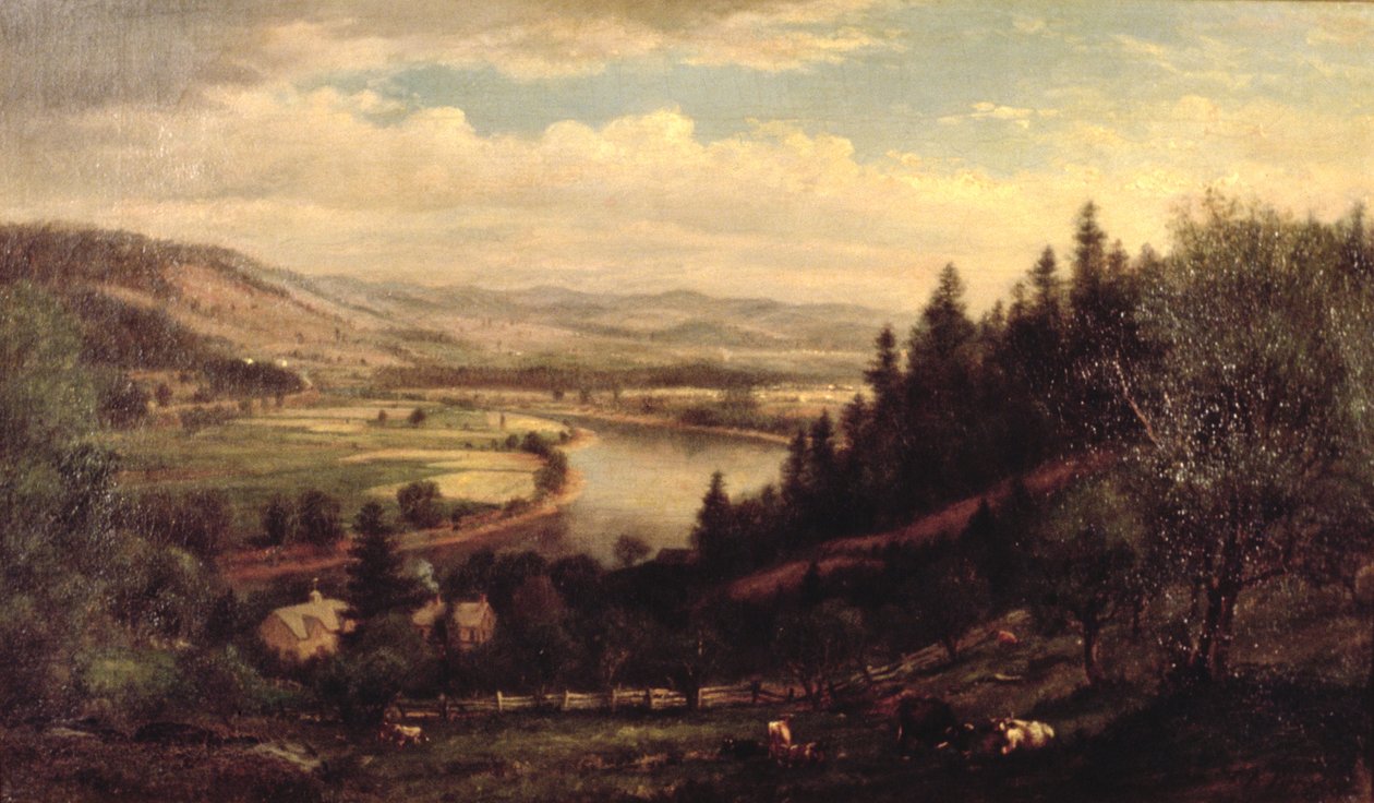 Scena Vermont autorstwa Charles Franklin Pierce