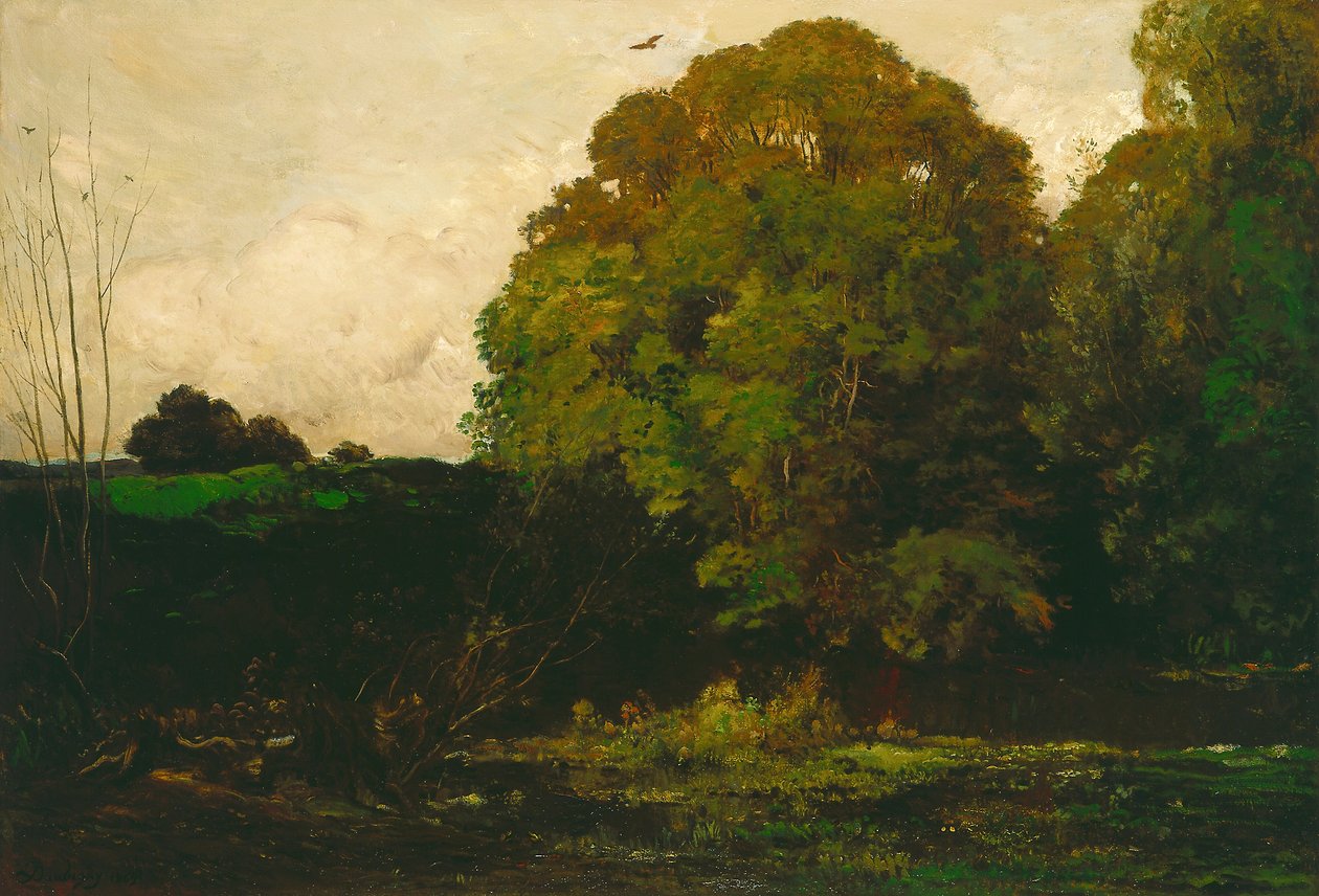 Staw w Morvan, 1869 r. autorstwa Charles Francois Daubigny