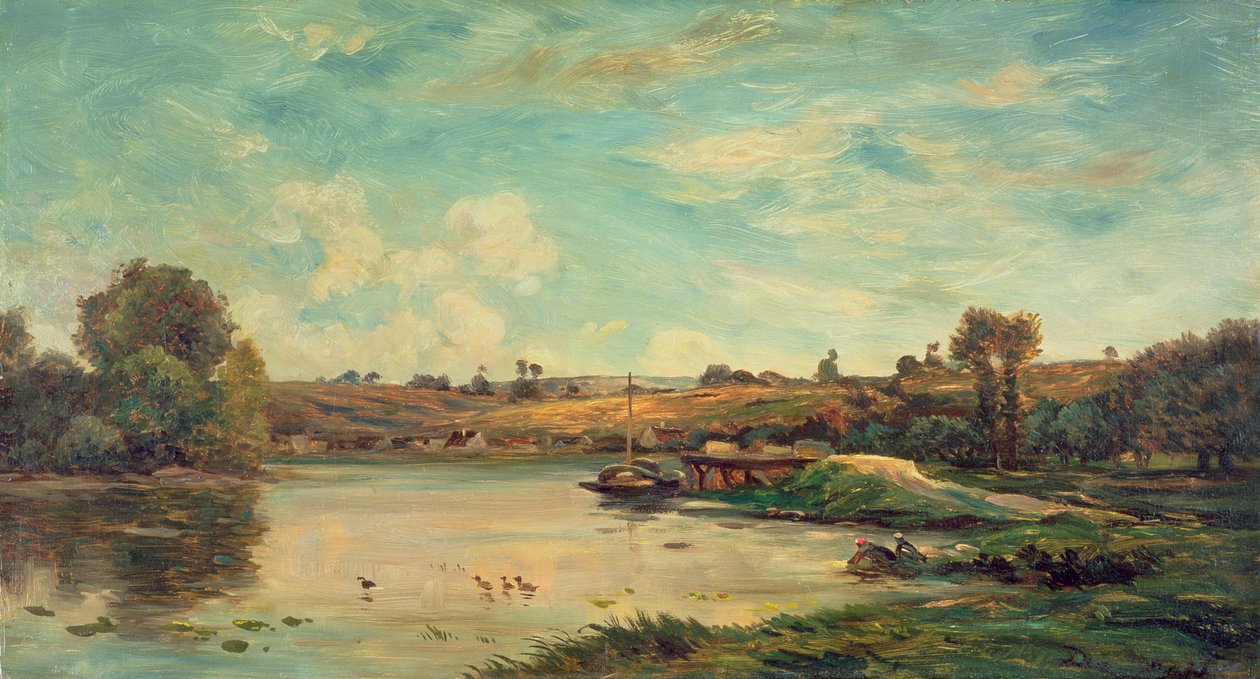 Nad Loarą autorstwa Charles Francois Daubigny