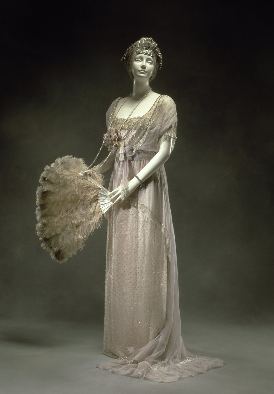 Suknia wieczorowa, 1914 (materiał) autorstwa Charles Frederick Worth