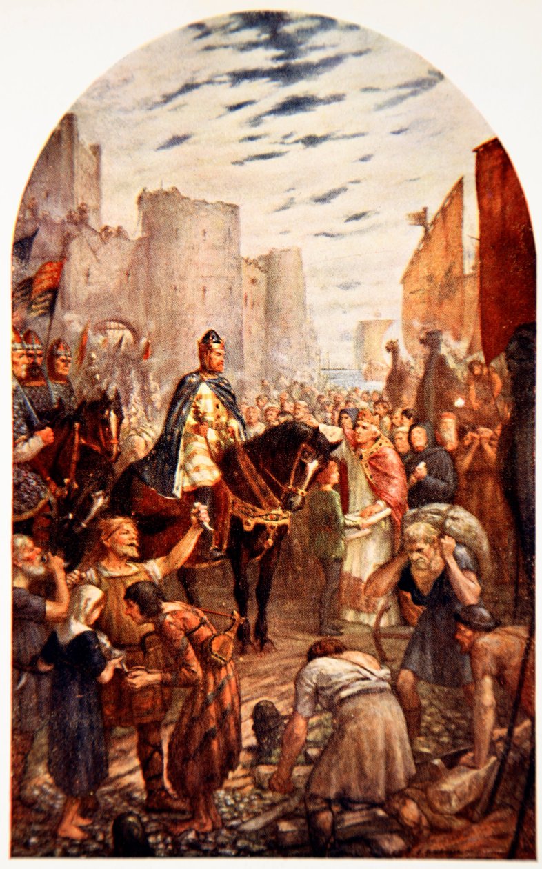 William Rufus w Tower of London autorstwa Charles Goldsborough Anderson